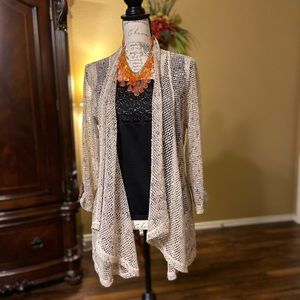Croqueted Cardigan by BKE Boutique